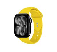 Crong Liquid - Cinturino per Apple Watch 38/40/41/42 mm (Giallo)