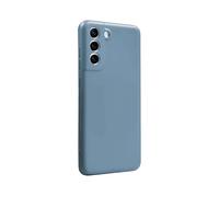 CRONG Protettiva CRG-COLR-SGS22P-SBL Cover per Samsung Galaxy S22+, Blu