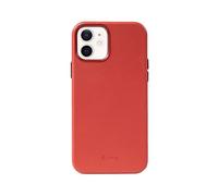 CRONG Protettiva CRG-ESS-IP1261-RED Cover per Apple iPhone 12/12 Pro, Rosso