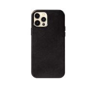 CRONG Protettiva CRG-ESS-IP1267-BLK Cover per Apple iPhone 12 Pro Max, Nero