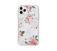 CRONG Protettiva CRG-FLR-IP11P-02 COVER per Apple iPhone 11 Pro, Bianco
