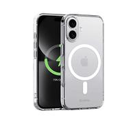 CRONG Protettiva CRGCLRMIP1667TRS COVER MAGSAFE per Apple iPhone 16 Plus, Trasparente