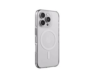 CRONG Protettiva CRGCLRMPIP1669PWHT Cover per Apple iPhone 16 Pro Max, Trasparente