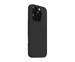 CRONG Protettiva CRGCOLRMIP1669PBLK Cover per Apple iPhone 16 Pro Max, Nero