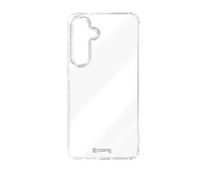CRONG Protettiva CRGCSHCSGS25PTRS Cover per Samsung Galaxy S25 Plus, Trasparente
