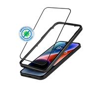 Crong Vetro Antibatterico 3D Armor - Vetro temperato 9H per schermo intero iPhon