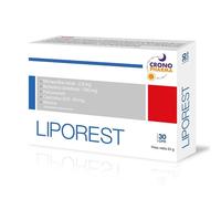 Crono Pharma Liporest 30 Compresse Integratore Alimentare Colesterolo