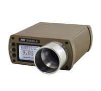 Cronografo multifunzione con display LCD retroilluminato per misurare velocità di tiro, velocità, livelli di energia e prevedere la distanza con design compatto e marrone chiaro