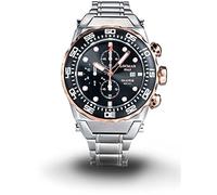 Cronografo Uomo Automatico Nuovo Mare Nero Rose Locman