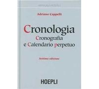 Cronologia, cronografia e calendario perpetuo. Con floppy disk