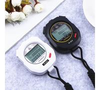 Cronometro digitale portatile professionale Timer per allenamento sportivo all'aria aperta Cronografo Cronometro Strumenti timer di precisione 0,01 s