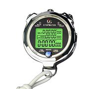 Cronometro Digitale Professionale, cronometro Sportivo, Palestra Timer Sveglia Conto rovescia, per Basket Calcio Baseball Sport Outdoor (Ricordi di 100 giri)