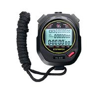 Cronometro digitale professionale palmare LCD sportivo cronometro timer cronometro con corda per lo sport