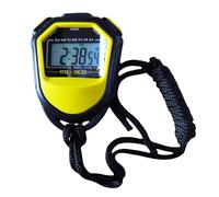 Cronometro digitale - Timer sportivo resistente agli urti con allarme, in ABS durevole per coaching, cronografo multiuso, cronometro, per calcio, corsa, ciclismo,