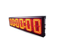 Cronometro elettronico a grande schermo da competizione a LED da 5 pollici for palestra, for conferenze sportive di maratona(3 Button)