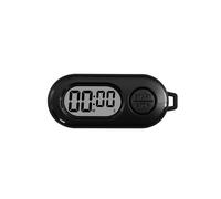 Cronometro Portachiavi con Schermo LCD, Timer Digitale per il Conto Alla Rovescia, Orologio Elettronico Portatile da Tasca per Chiavi, Colore