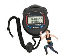 Cronometro Portatile Con Timer Sportivo - Orologio Digitale Da Tasca Con Ampio Display, Conto Alla Rovescia e Funzione Di Allarme Per Allenator