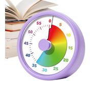 Cronometro Visivo Bambini - Strumento Di Apprendimento Silenzioso | Timer A Disco Educativo | Per Aula Casa Scuola Cucina Camera Da Letto Biblioteca Ufficio Palestra Studio Attività Gioco