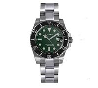 Cronos Aggiornamento Sub-Diver Orologi da Uomo di Lusso Bracciale In Acciaio Inox mpermeabile Immersione Orologio Da Polso, Colore 5,