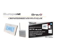 Cronotermostato Ambiente Wi-FI GLAM (App x Smartphone)Bravo 93003112