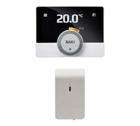 BAXI - CRONOTERMOSTATO MAGO CON MODULO WI-FI INTEGRATO + KIT ADATTATORE GTW16 7652303