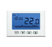 CRONOTERMOSTATO DIGITALE A PROGRAMMAZIONE SETTIMANALE CON DISPLAY RETROILLUMIN