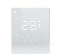 Cronotermostato Digitale, AC 90-240V 3A Termostato Caldaia Programmabile Termostato Ambiente Da Parete, Touchscreen Termostati Da Parete Intelligente A Per Caldaia A Gas