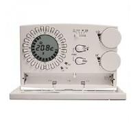 Cronotermostato Perry a parete bianco a batterie 1CRCR309/S