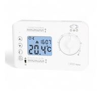 Cronotermostato digitale bianco con programmazione giornaliera Virtus