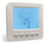 Cronotermostato digitale con programmazione settimanale e giornaliera per riscaldamento