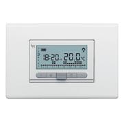 Cronotermostato Digitale Da Incasso Settimanale Bianco BPT TH/350