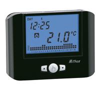 VEMER VE766900 MITHOS - Cronotermostato Elettronico Settimanale da Parete, Alimentazione 230V, Nero