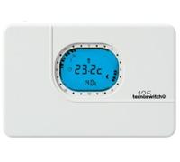 TECNOSWITCH CR125BI CRONOTERMOSTATO GIORNALIERO SETTIMANALE DIGITALE + PILE