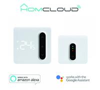 Cronotermostato digitale Smart Homcloud Wi-Fi + ricevitor RF