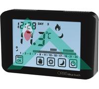 CRONOTERMOSTATO DIGITALE ORBIS MIRUS TOUCH ANTRACITE con display touch, progra