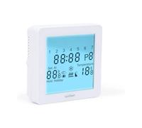 Cronotermostato digitale programmabile WI-FI:controllo temperatura ovunque, display LCD touch screen Comando tramite Smartphone,6periodi differenti programmabili