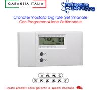 Cronotermostato Digitale Settimanale Programmabile CDS-7 Caldaia Termostato