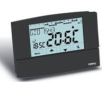 Cronotermostato digitale settimanale Zefiro Touch Screen colore antracite modello 1CRCR026A Perry