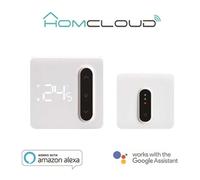 Cronotermostato digitale Smart Homcloud Wi-Fi + ricevitor RF