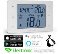 CRONOTERMOSTATO DIGITALE WIFI SETTIMANALE CON DISPLAY