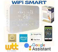 CRONOTERMOSTATO DIGITALE WIFI SETTIMANALE CON DISPLAY HEYTHERMO+ ISNATCH
