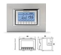 Cronotermostato fantini cosmi ch141a settimanale a batteria da incasso per 503