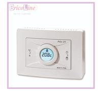 CRONOTERMOSTATO INCASSO/PARETE DIGITALE GG POLO 24 BIANCO GECA