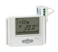 Cronotermostato Mithos GSM RF Bianco Settimanale da Parete con Controllo Remoto via App + Attuatore Remoto