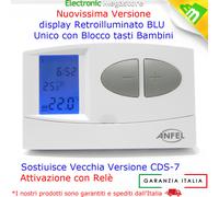 Cronotermostato nuovo modello 2019 sostitutivo del CDS 7