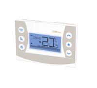 CRONOTERMOSTATO ORBIS EKU BIANCO OB326400 TOUCH SETTIMANALE BATTERIE