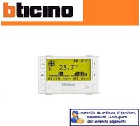 CRONOTERMOSTATO PER RISCALDAMENTO/CONDIZIONAMENTO BTICINO MATIX AM5721 BIANCO.