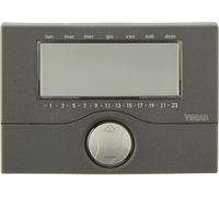 Cronotermostato Programmabile A Batterie Da Parete Antracite Vimar mod. 01910.14