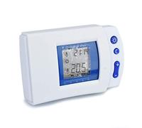 Cronotermostato Programmabile HP-510 Programmi Facile da Usare, Bianco