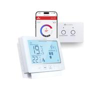Cronotermostato ricevente + trasmittente, wireless e Wi-Fi, Plikc Neve Pro RFW